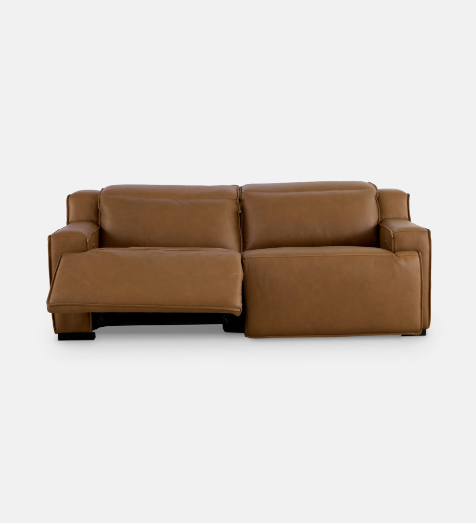 Benson Leather 2 Seater Recliner (102489)