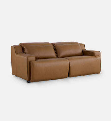 Benson Leather 2 Seater Recliner (102490)