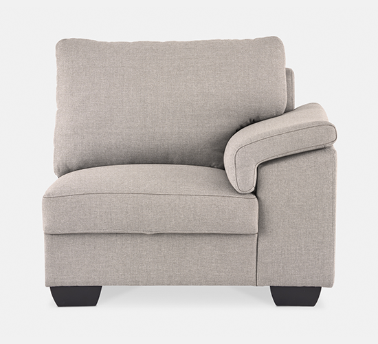 Bianca Fully Upholstered Modular End Piece Right (70726)