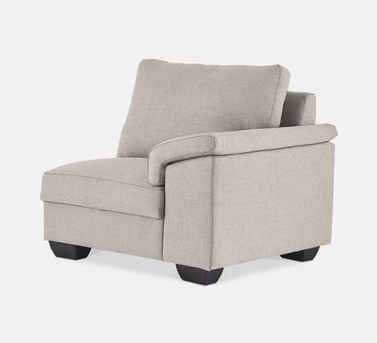 Bianca Fully Upholstered Modular End Piece Right (70727)