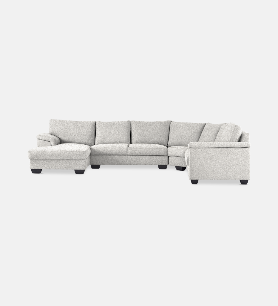 Bianca Fully Upholstered Slouch With Daybed Left (46460)