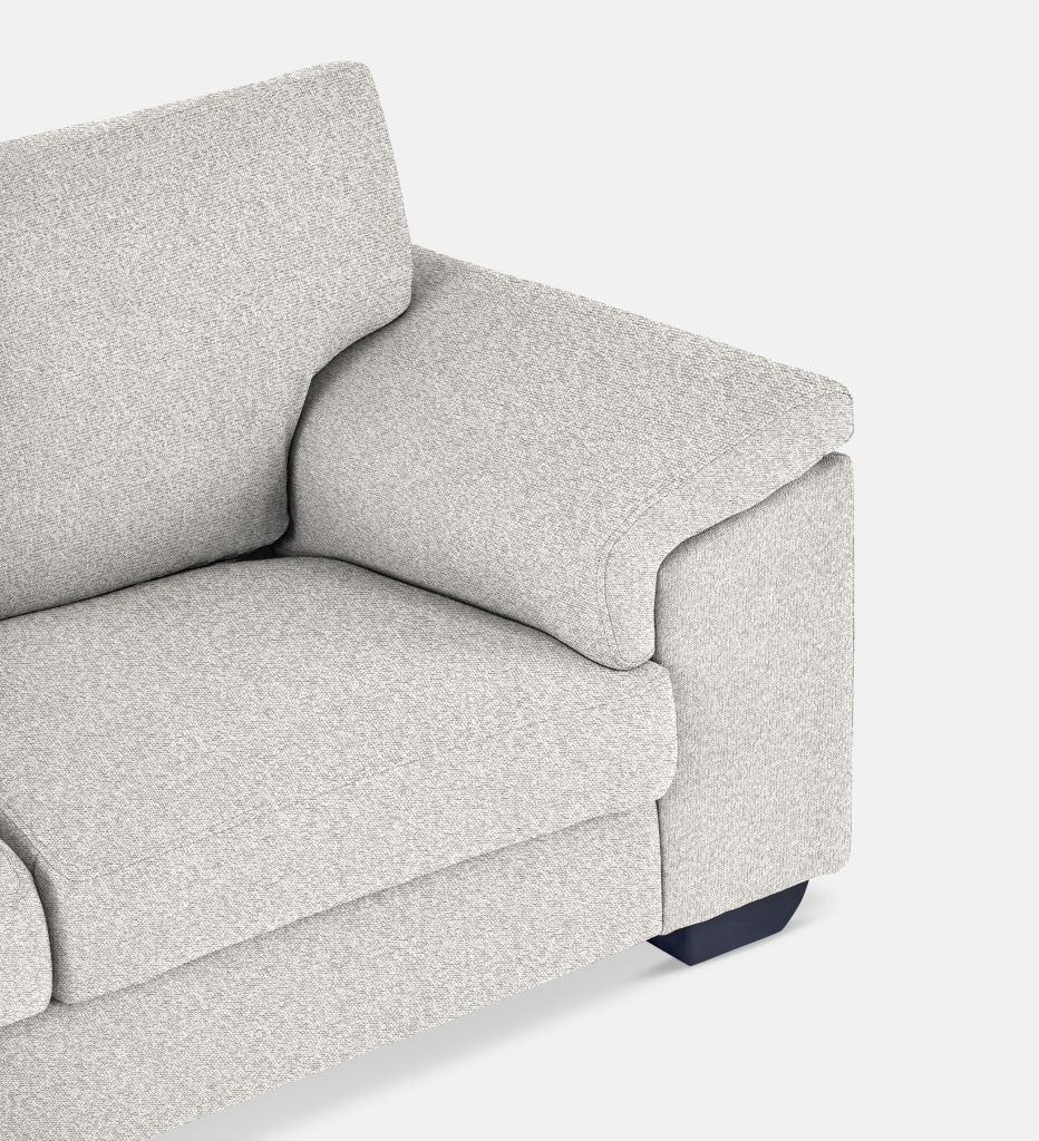 Bianca Fully Upholstered Slouch With Daybed Left (46465)