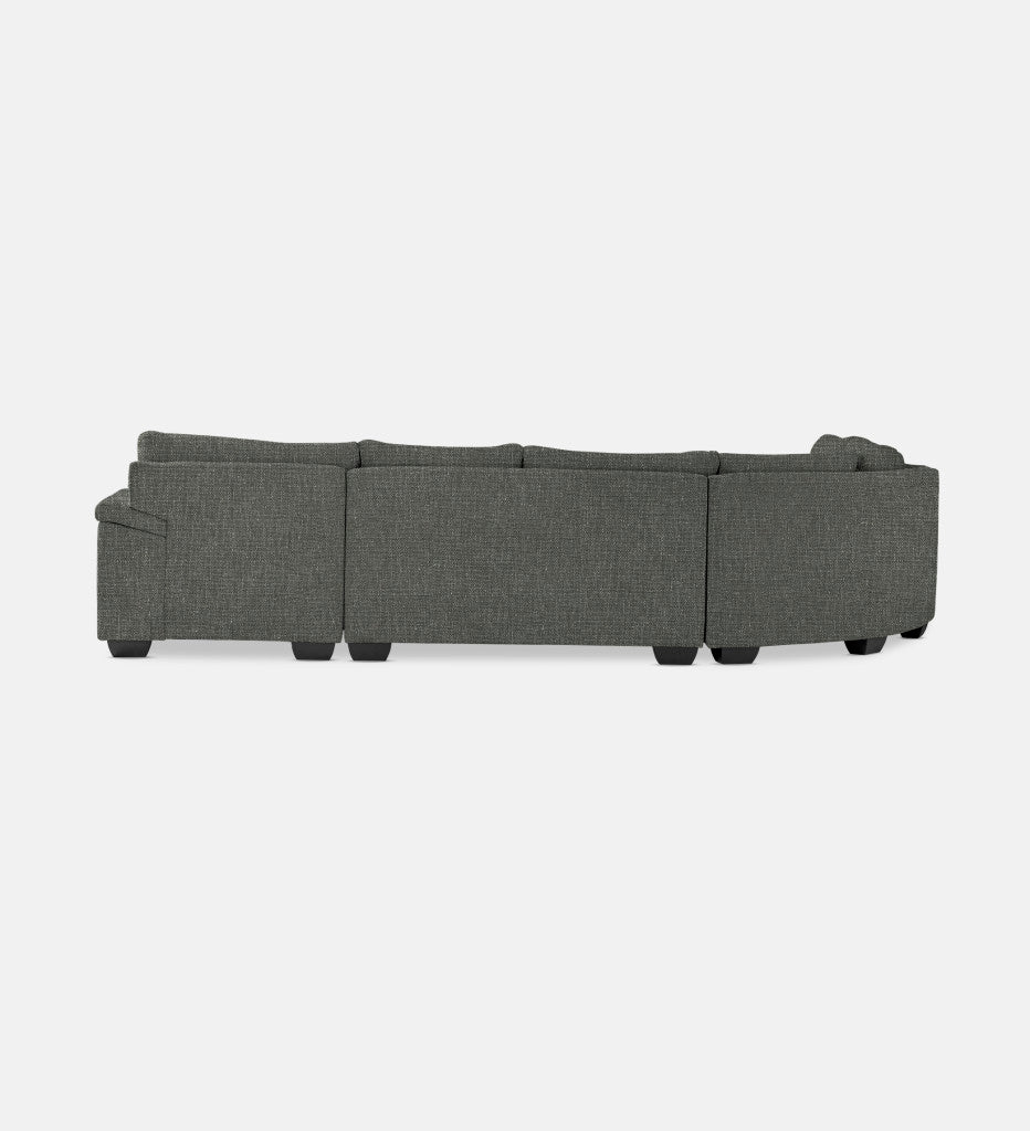 Bianca Fully Upholstered Slouch With Daybed Right (87152)