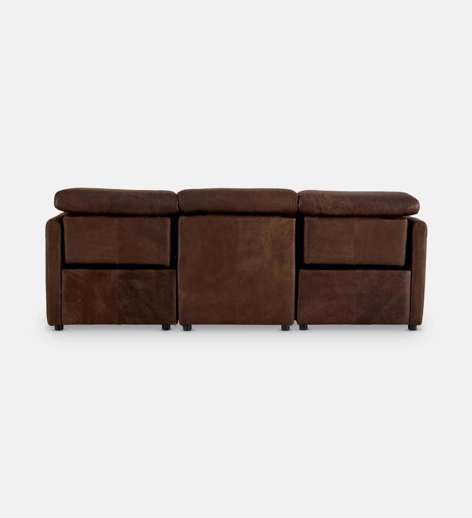 Blake Leather 3 Seater Recliner (102999)
