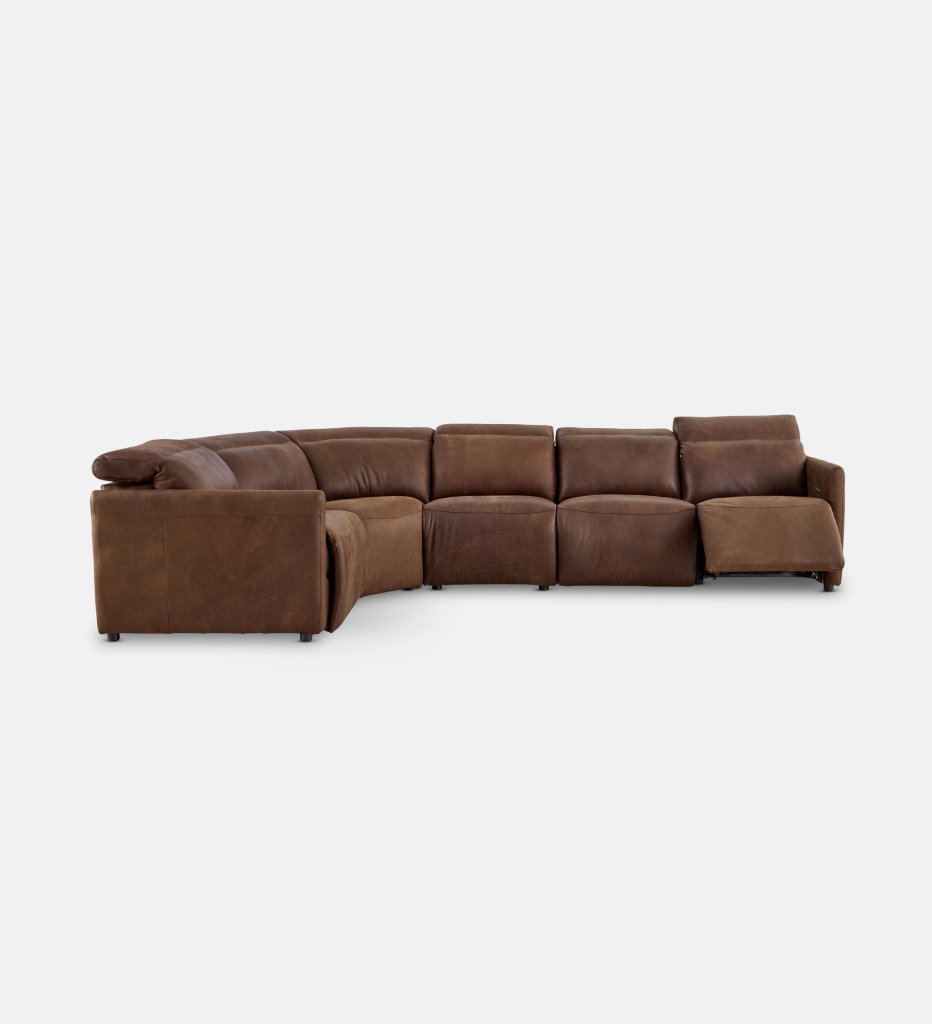 Blake Leather Corner Recliner (103009)