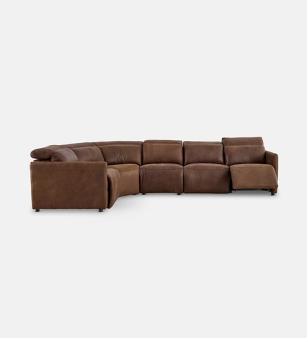 Blake Leather Corner Recliner (103009)