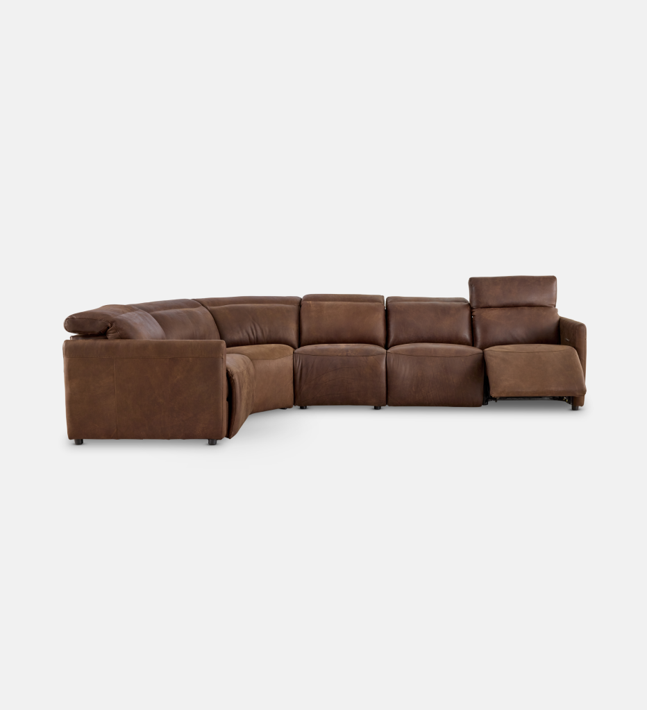 Blake Leather Corner Recliner (103010)