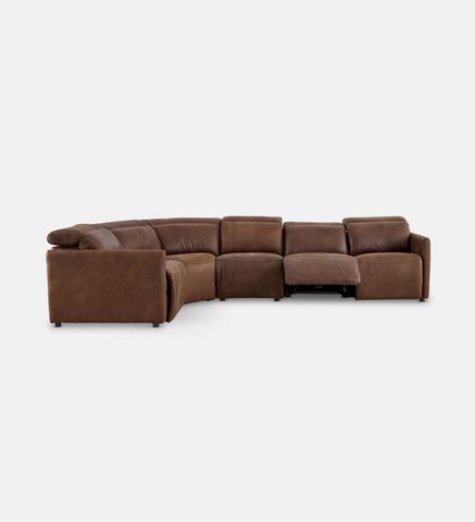 Blake Leather Corner Recliner (103011)