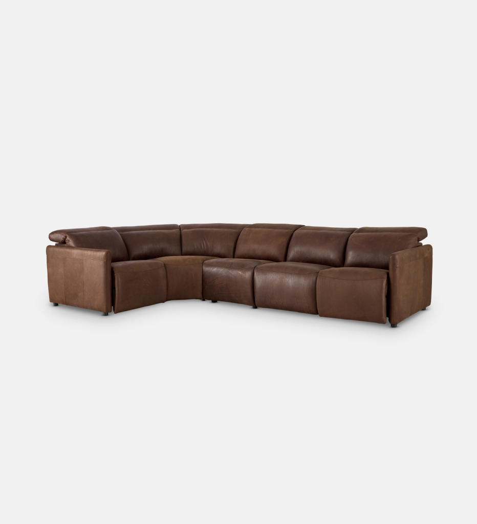 Blake Leather Corner Recliner (103016)