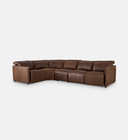 Blake Leather Corner Recliner (103016)