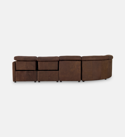 Blake Leather Corner Recliner (103008)