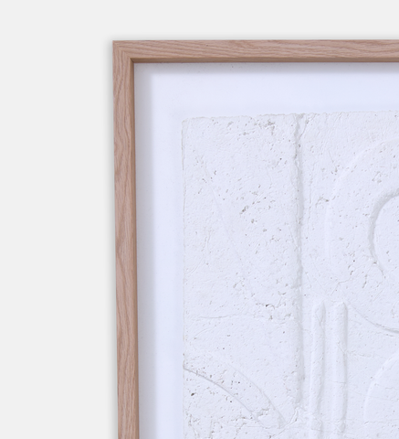 Blanco Paper Mache Artwork (94467)