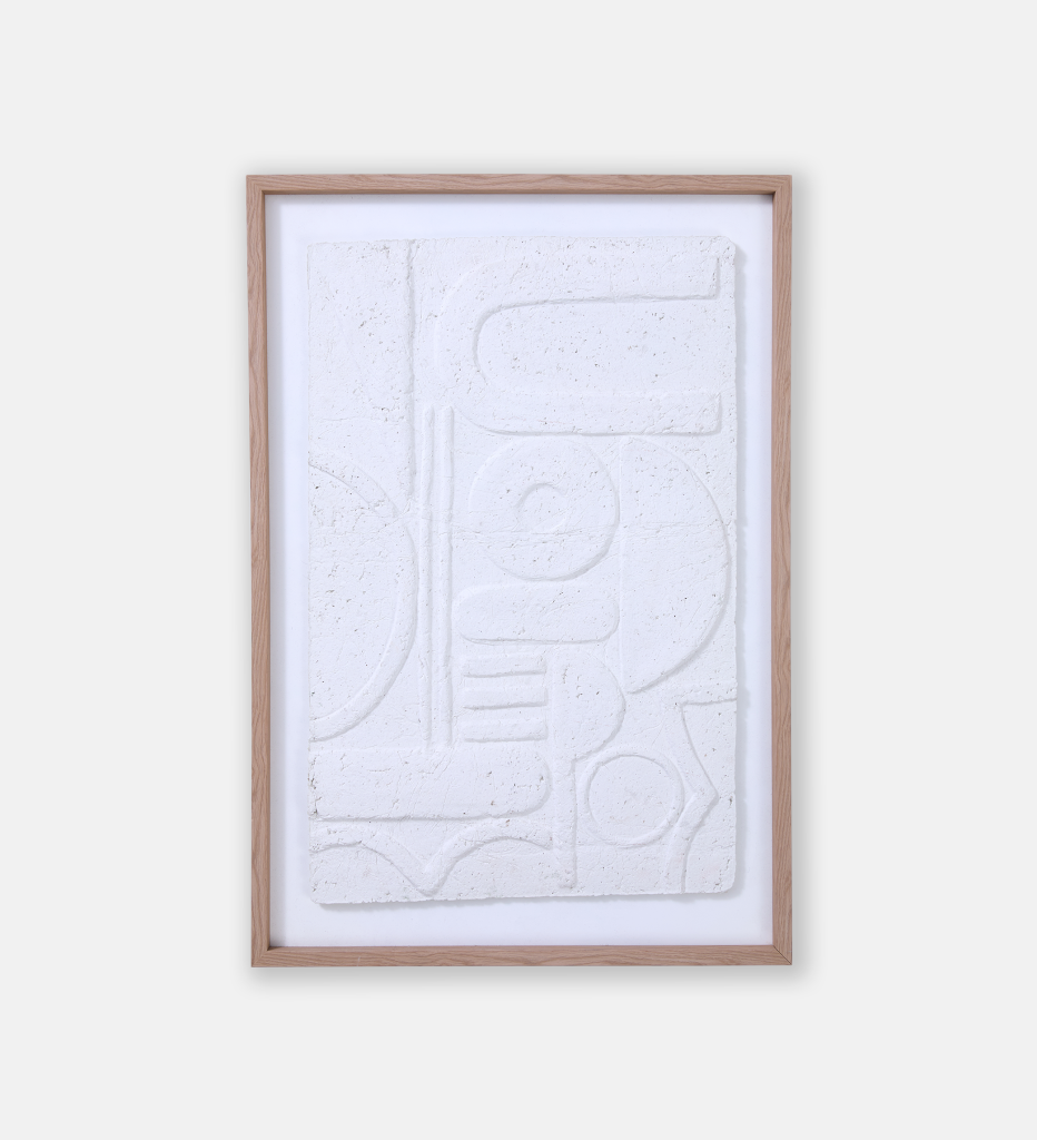 Blanco Paper Mache Artwork (94468)