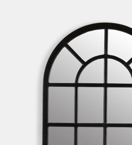 Bordeaux Standing Mirror in Black (81959)