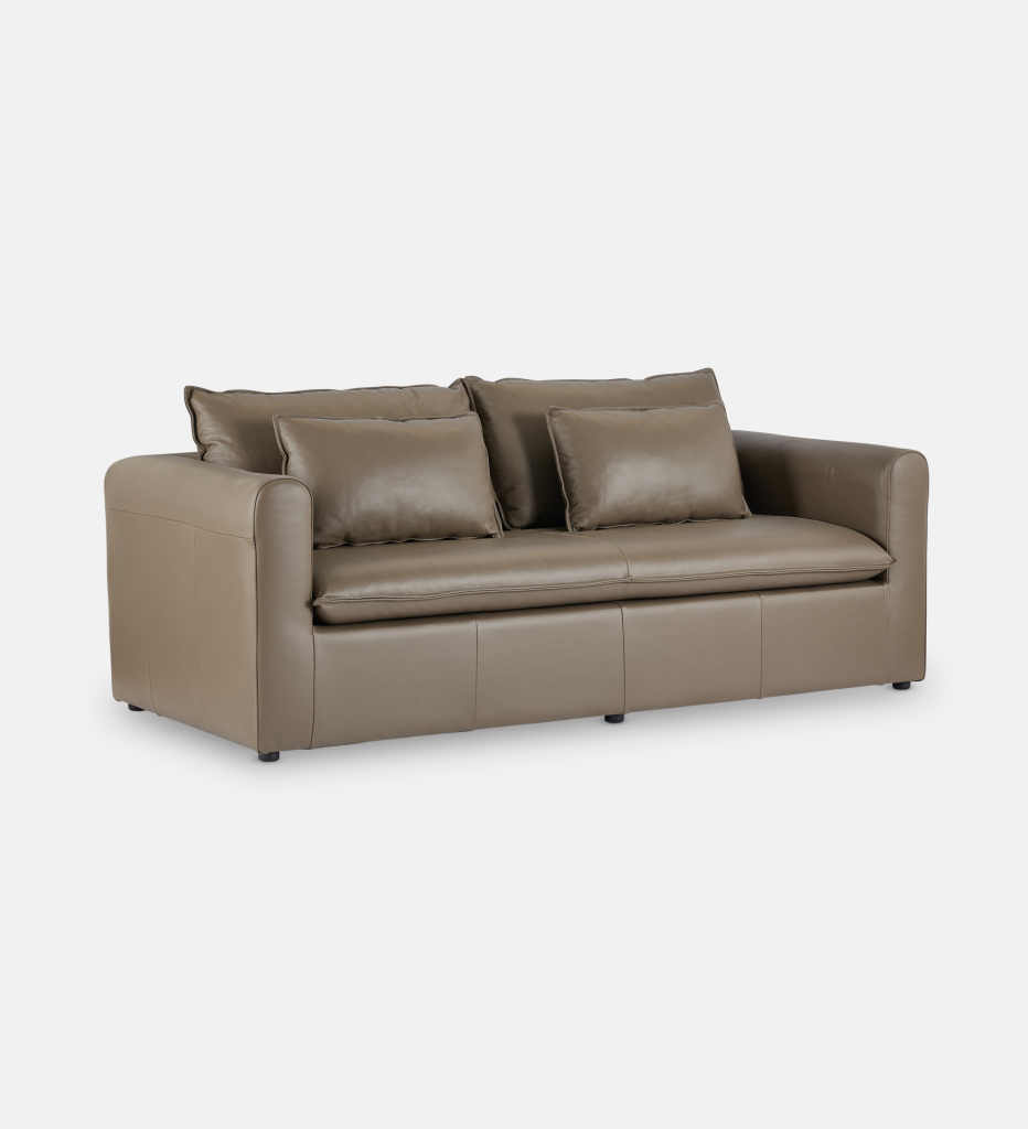 Cameron Leather 3 Seater (94399)