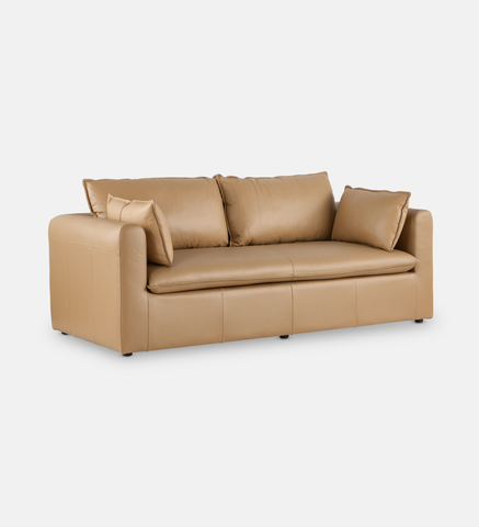 Cameron Leather 3 Seater (94392)