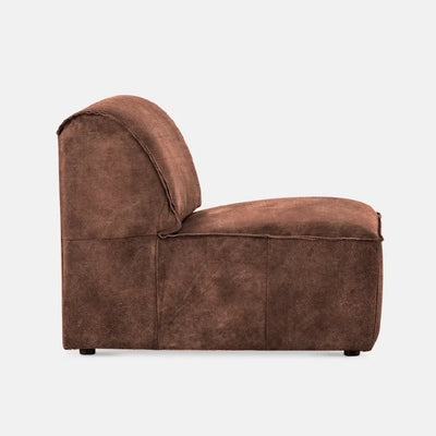 Congo Leather Modular Couch - 1 Seater
