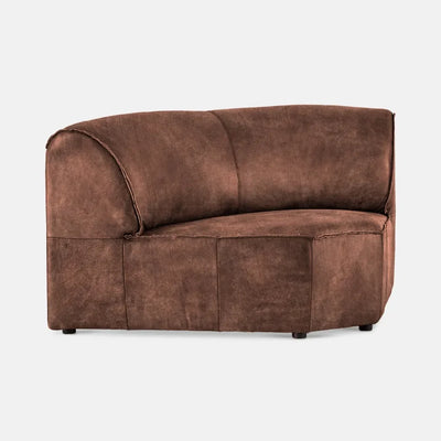 Congo Leather Modular Couch - Corner piece