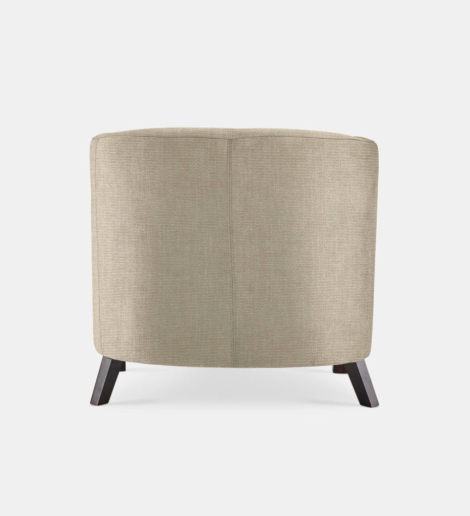 Debbie Tub Fully Upholstered 1 Seater Dark Leg (69591)