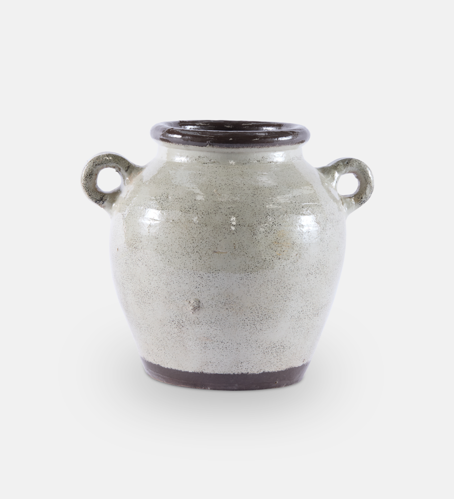 Doria Terracotta Vessel Round (87405)