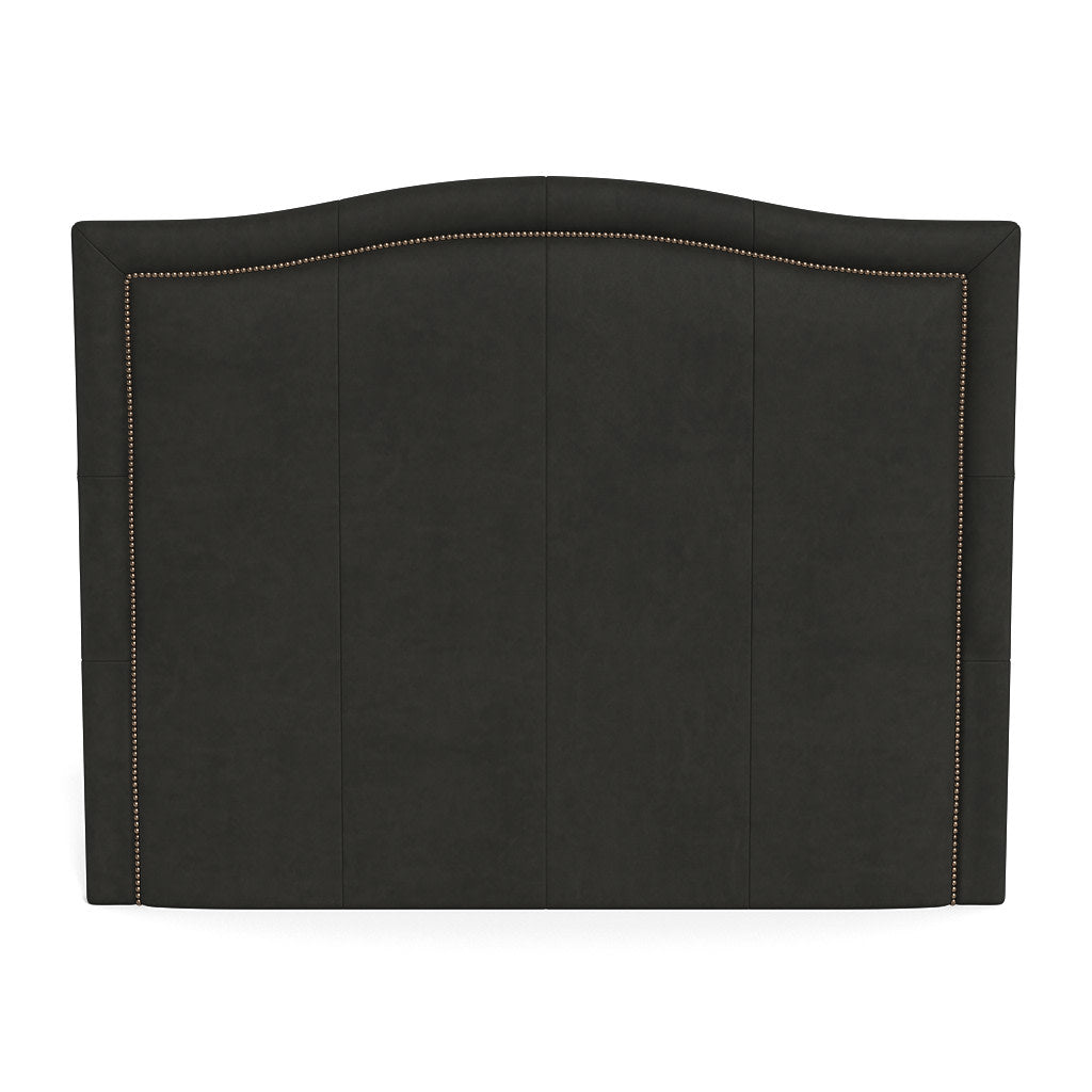 Fletcher Leather Headboard Double Studs (91569)