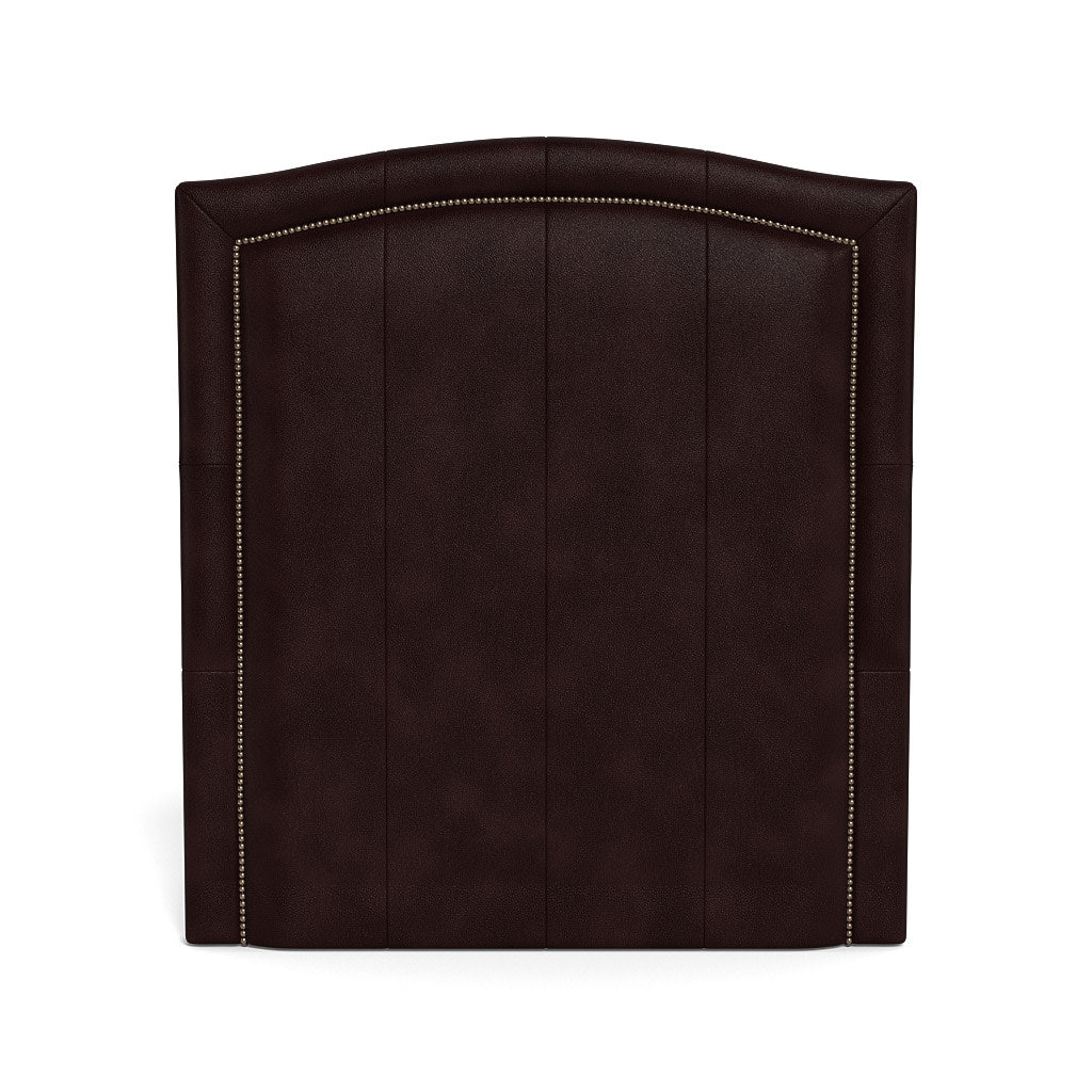 Fletcher Leather Headboard Single Studs (91629)