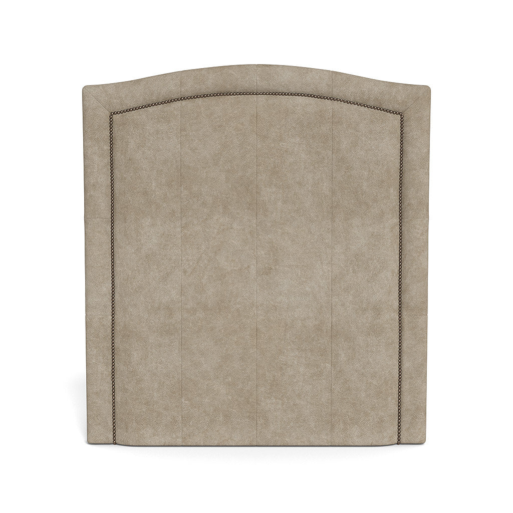 Fletcher Leather Headboard Single Studs (91652)