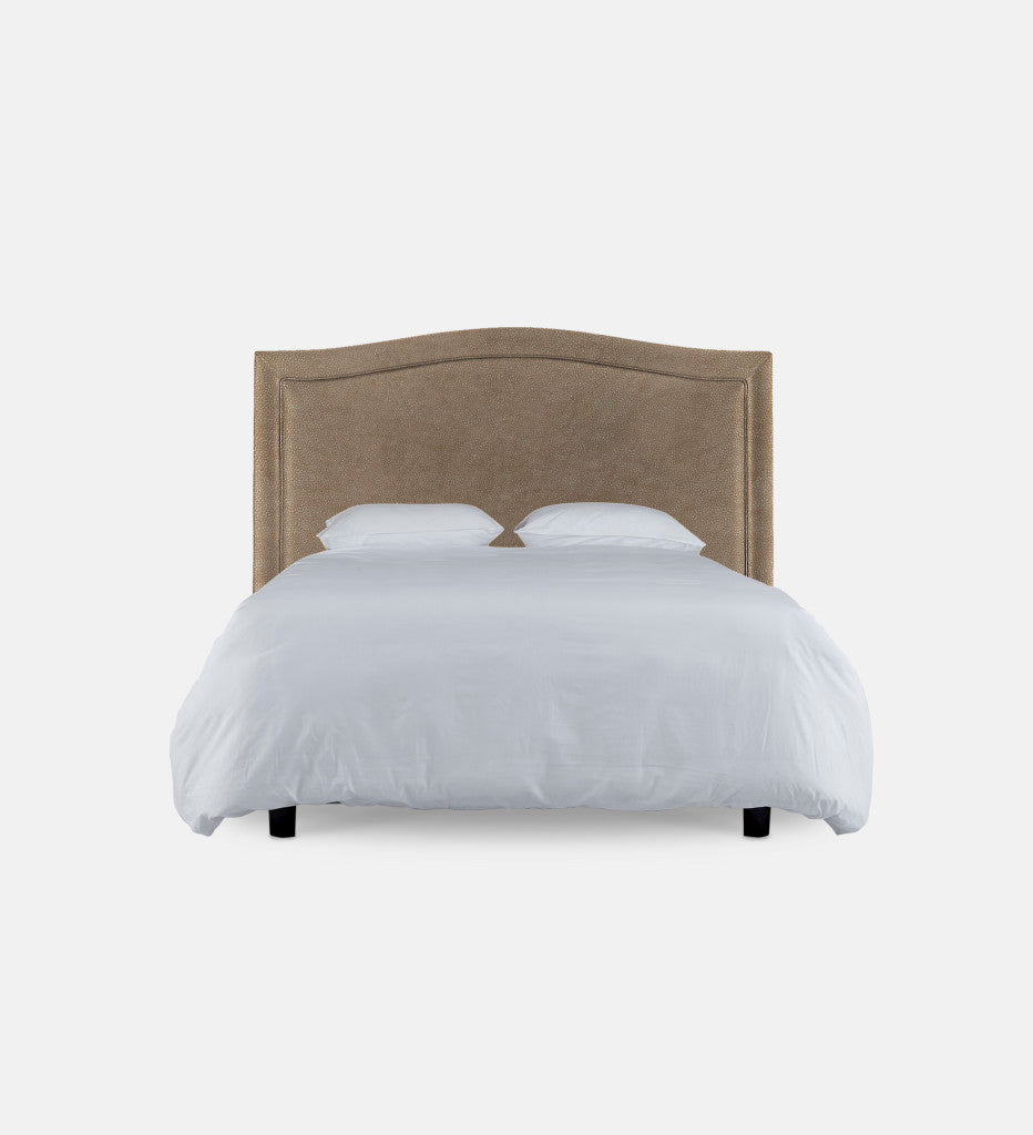 Fletcher Leather Headboard King Piping (80327)