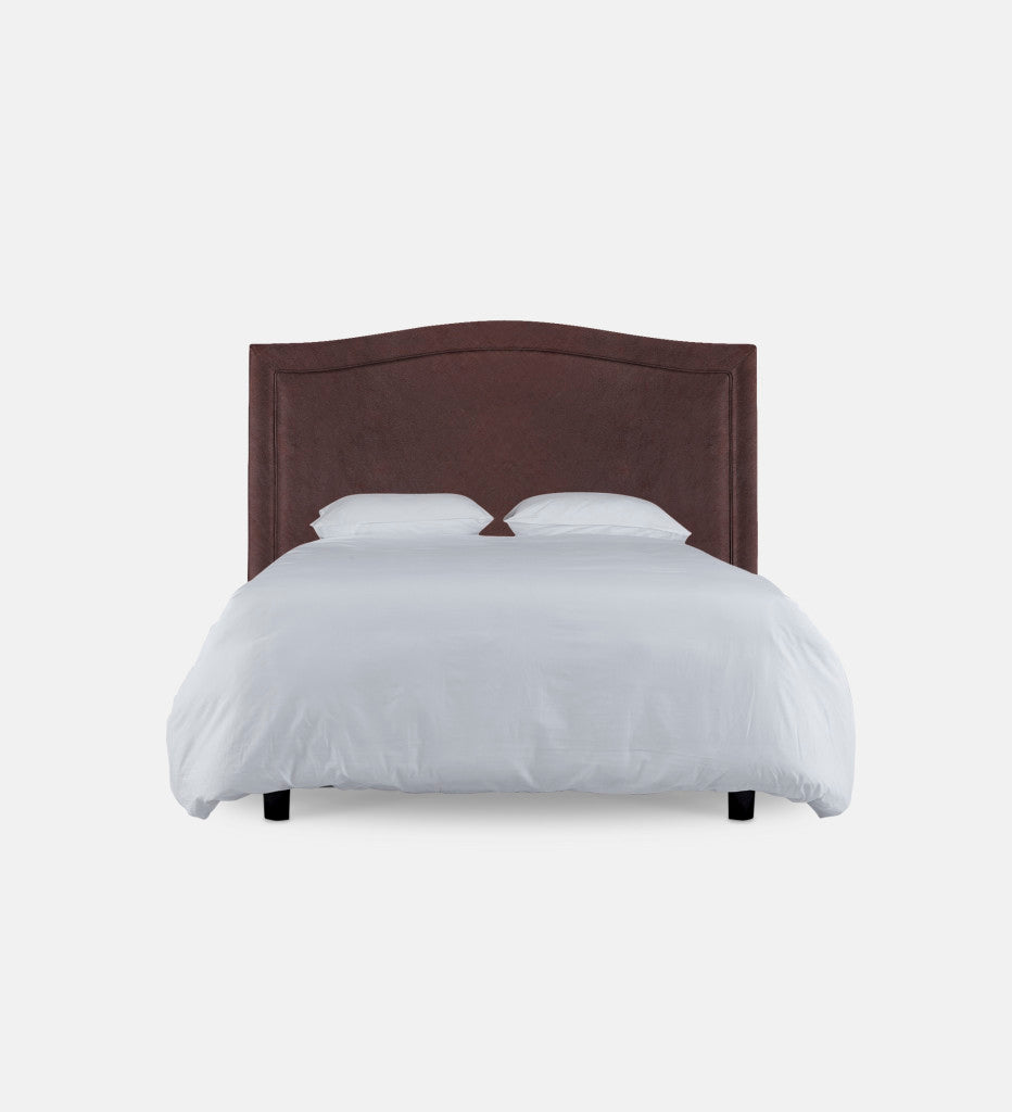Fletcher Leather Headboard King Piping (80344)