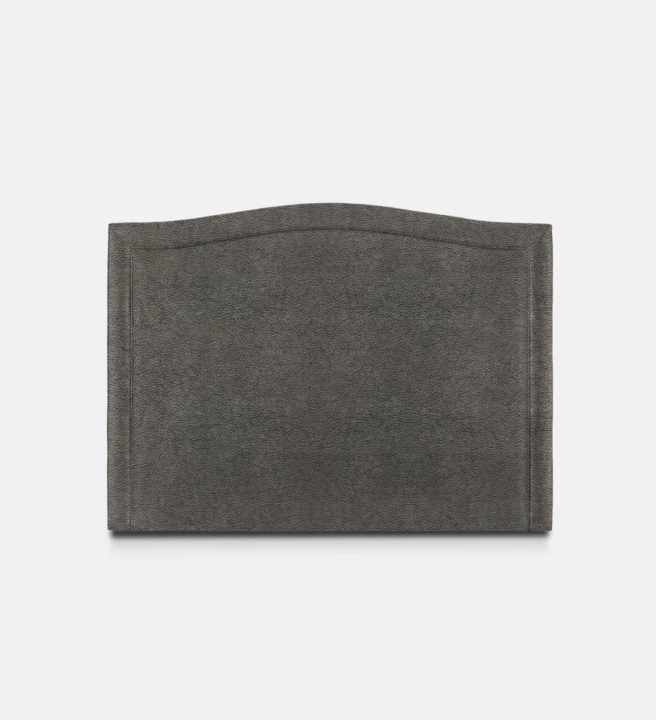 Fletcher Leather Headboard 3 Quarter Piping (80186)
