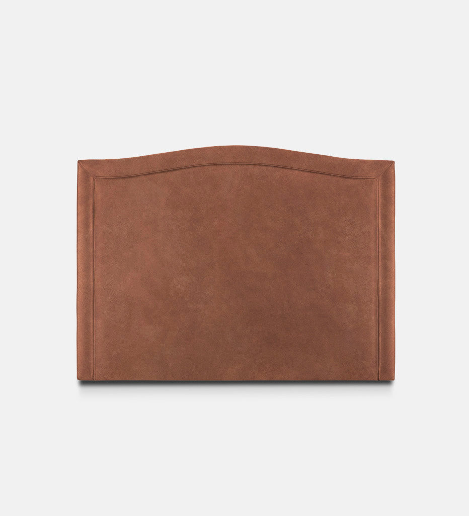 Fletcher Leather Headboard 3 Quarter Piping (80179)
