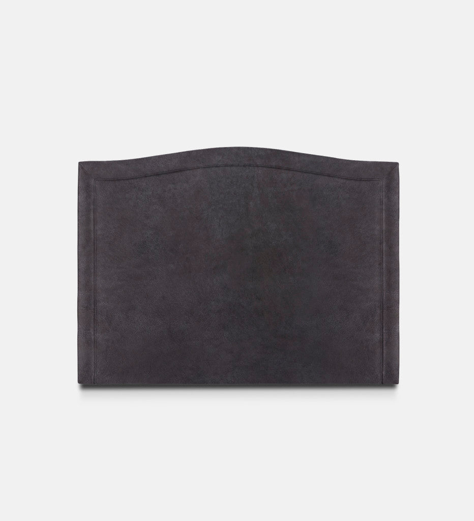 Fletcher Leather Headboard 3 Quarter Piping (80155)