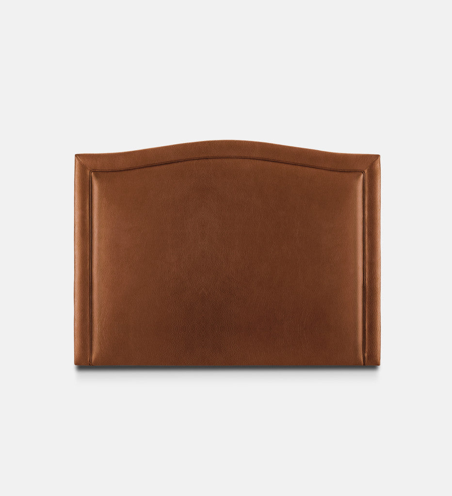 Fletcher Leather Headboard Single Piping (91938)