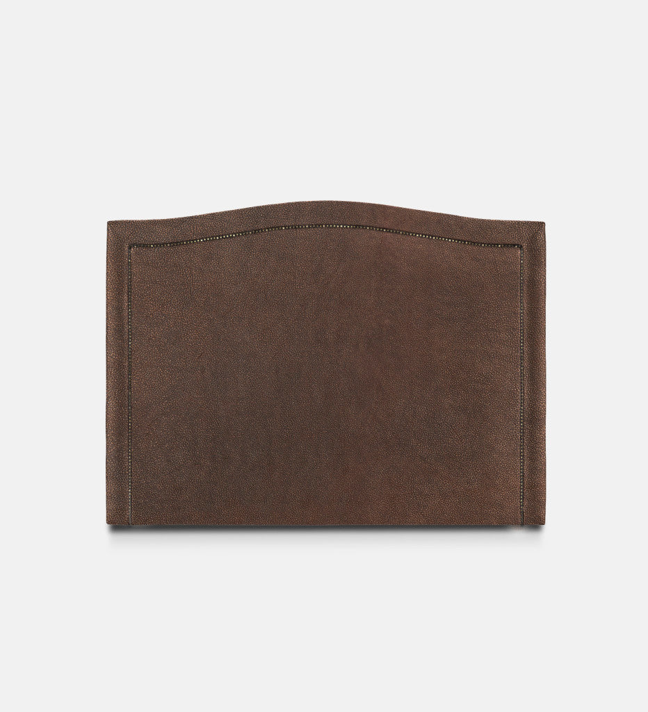 Fletcher Leather Headboard 3 Quarter Studs (80061)