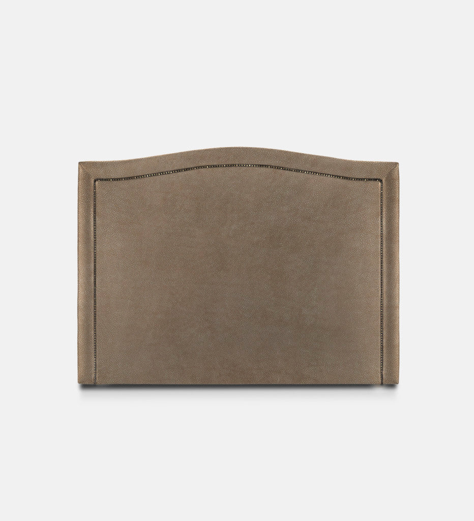 Fletcher Leather Headboard 3 Quarter Studs (80058)