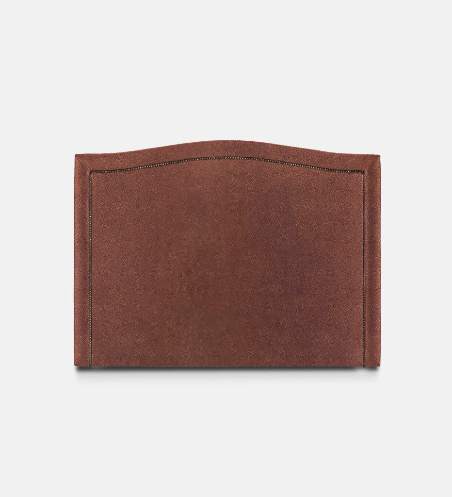 Fletcher Leather Headboard 3 Quarter Studs (80085)