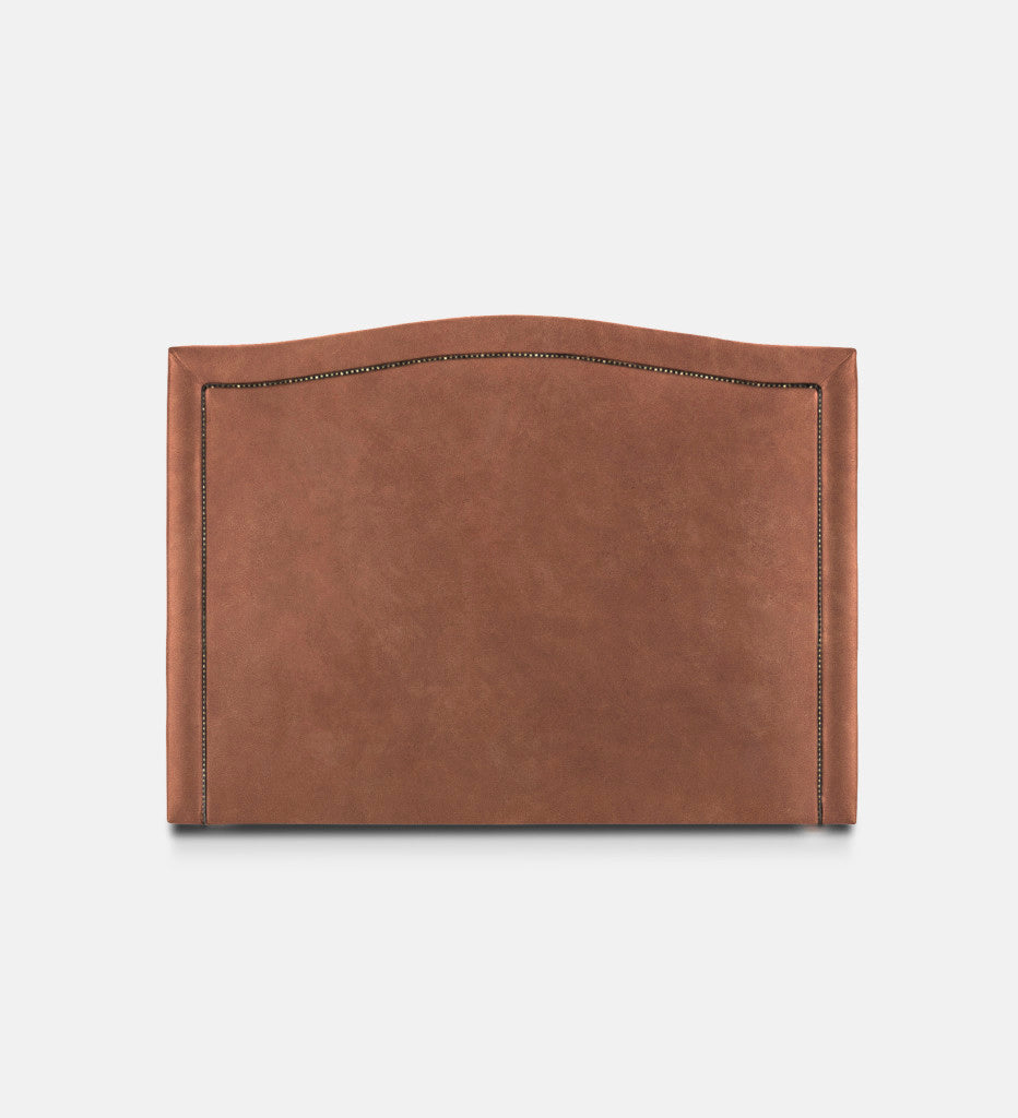 Fletcher Leather Headboard 3 Quarter Studs (80064)