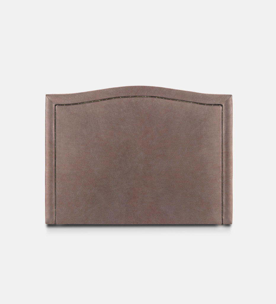 Fletcher Leather Headboard Double Studs (79910)