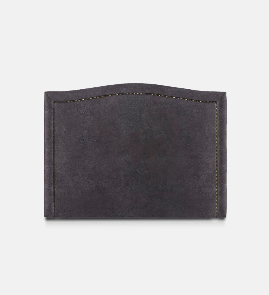 Fletcher Leather Headboard 3 Quarter Studs (80046)