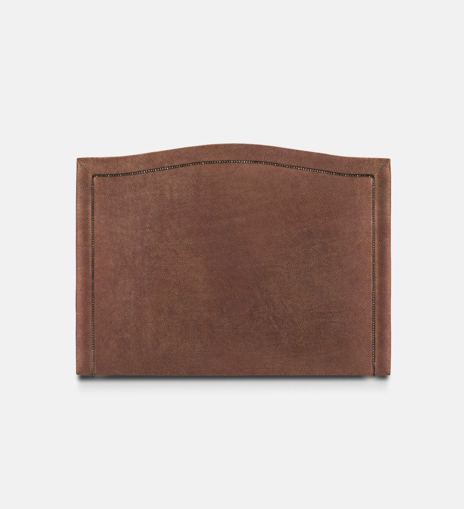 Fletcher Leather Headboard 3 Quarter Studs (80052)