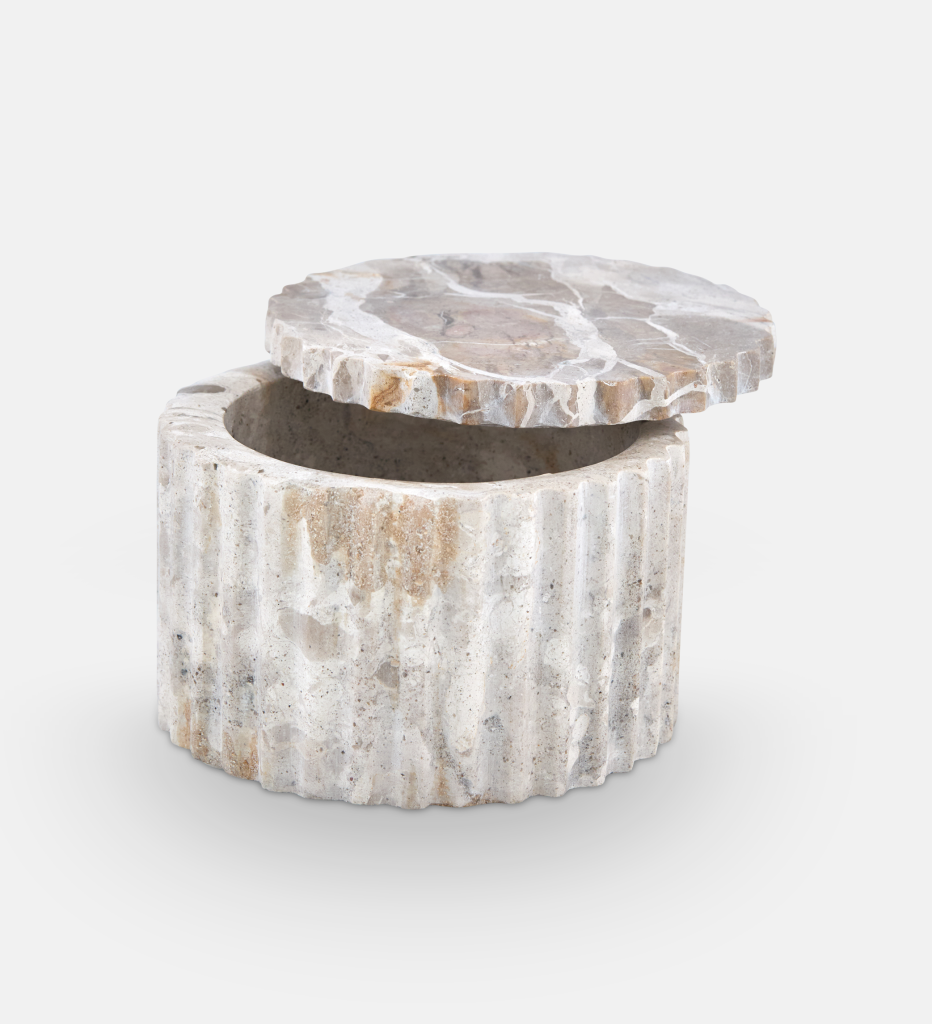 Gemma Marble Cannister L (87730)