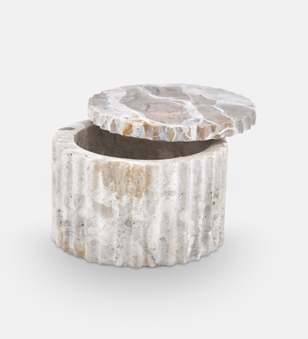 Gemma Marble Cannister L (87730)
