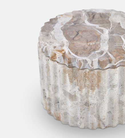 Gemma Marble Cannister L (87729)