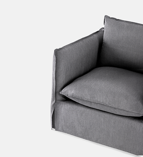 Indiana Slipcover 1 Seater (58156)