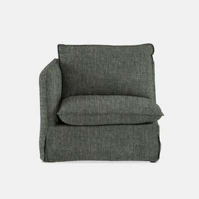 Indiana Slipcover Modular Couch - Left