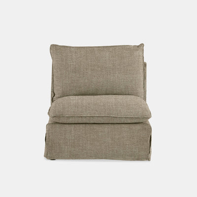 Indiana Slipcover Modular Couch - 1 Seater Piece