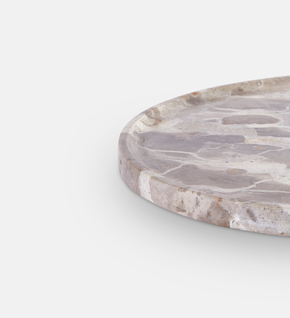 Jenna marble platter M (80481)