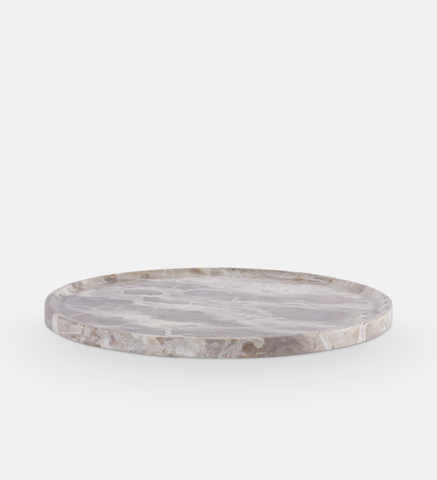 Jenna marble platter M (80482)