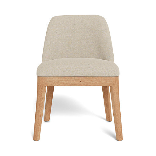 Kelly Fully Upholstered Dining Chair Natural Leg (96372)