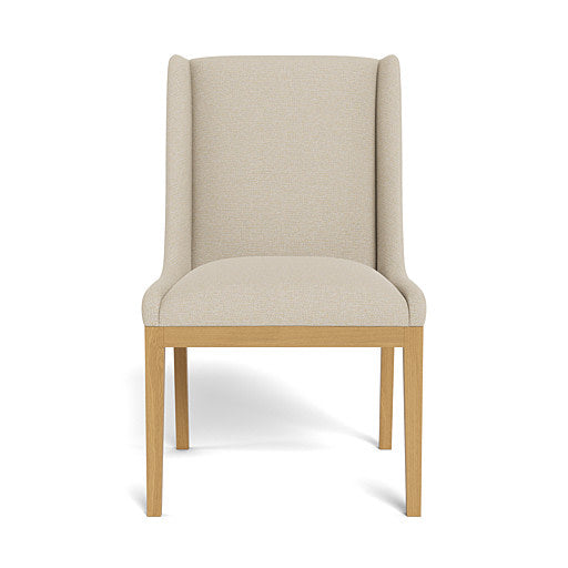 Kendall Fully Upholstered Dining Chair Natural Leg (95916)